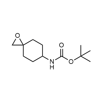 (1-氧杂螺[2.5]辛烷-6-基)氨基甲酸叔丁酯结构式