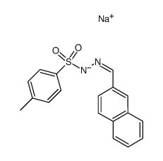 sodium salt of 2-naphthaldehyde tosylhydrazone结构式