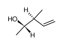 (2S,3S)-3-Methylpent-4-en-2-ol Structure