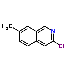 3-氯-7-甲基异喹啉结构式