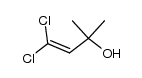 4,4-dichloro-2-methyl-but-3-en-2-ol Structure