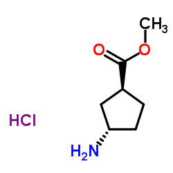 (1S,3S)-3-氨基环戊烷甲酸甲酯盐酸盐图片