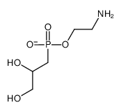 2-aminoethoxy(2,3-dihydroxypropyl)phosphinate Structure