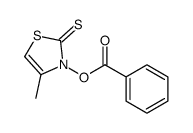 (4-methyl-2-sulfanylidene-1,3-thiazol-3-yl) benzoate Structure