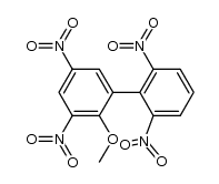 2-methoxy-2',3,5,6'-tetranitrobiphenyl结构式