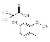 N-(2-iodo-3-methoxypyridin-4-yl)pivalamide picture