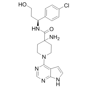 Capivasertib (AZD5363) Structure