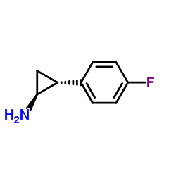 (1S,2R)-2-(4-氟苯基)环丙胺结构式