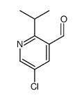 5-CHLORO-2-ISOPROPYLNICOTINALDEHYDE structure