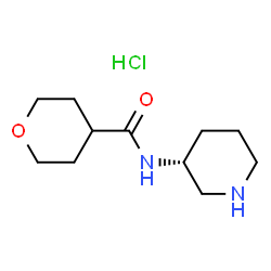 (R)-N-(Piperidin-3-yl)-tetrahydro-2H-pyran-4-carboxamide hydrochloride图片