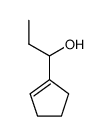 1-cyclopentenyl-1-propanol结构式