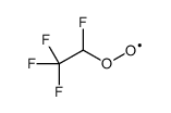 1,1,1,2-tetrafluoro-2-λ1-oxidanyloxyethane结构式