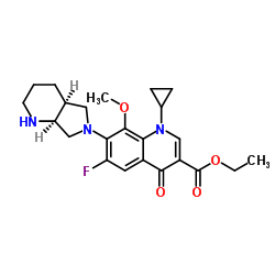 Moxifloxacin Impurity 35 structure