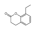 8-ethyl-3,4-dihydrochromen-2-one结构式