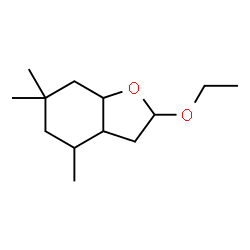 Benzofuran,2-ethoxyoctahydro-4,6,6-trimethyl-(9CI) structure