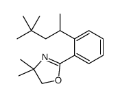 2-[2-(4,4-dimethylpentan-2-yl)phenyl]-4,4-dimethyl-5H-1,3-oxazole结构式