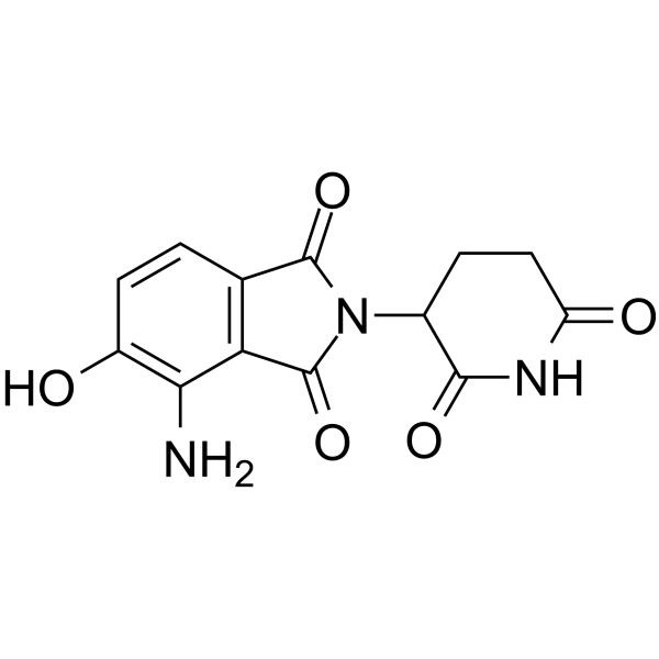 Pomalidomide-5-OH结构式