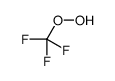 trifluoro(hydroperoxy)methane Structure