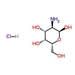 D-(+)-Galactosamine hydrochloride Structure