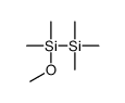 METHOXYPENTAMETHYLDISILANE Structure