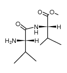 N-L-Valyl-L-valine methyl ester结构式