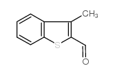 3-methylbenzo[b]thiophene-2-carboxaldehyde structure