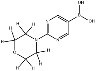 (2-(morpholino-d8)pyrimidin-5-yl)boronic acid picture