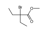 2-溴-2-乙基丁酸甲酯结构式