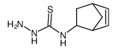 N1-bicyclo[2.2.1]hept-5-en-2-ylhydrazine-1-carbothioamide结构式