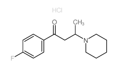 1-Butanone,1-(4-fluorophenyl)-3-(1-piperidinyl)-, hydrochloride (1:1) picture