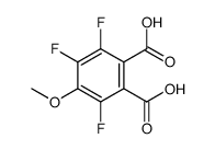 3,4,6-trifluoro-5-methoxyphthalic acid结构式