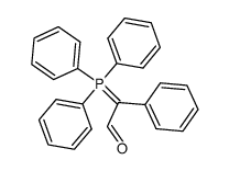 2-phenyl-2-(triphenyl-5-phosphanylidene)acetaldehyde Structure