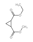 ethyl methyl cyclopropane-1,2-dicarboxylate结构式