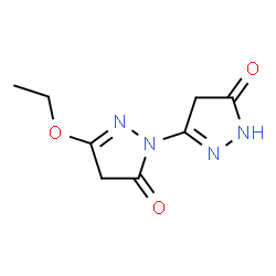 [1,3-Bi-1H-pyrazole]-5,5(4H,4H)-dione,3-ethoxy-(9CI) structure