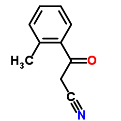 3-(2-Methylphenyl)-3-oxopropanenitrile Structure