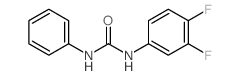 1-(3,4-Difluorophenyl)-3-phenylurea Structure