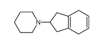 1-(2,3,4,7-tetrahydro-1H-inden-2-yl)piperidine结构式