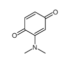 2-(Dimethylamino)-1,4-benzoquinone结构式