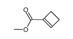 Methyl cyclobutene-1-carboxylate Structure