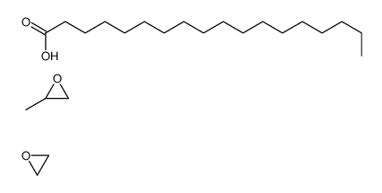 2-methyloxirane,octadecanoic acid,oxirane Structure