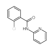 2-chloro-N-pyridin-2-yl-benzamide结构式