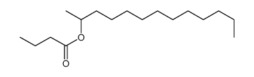 Butyric acid, 2-tridecyl ester结构式