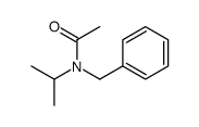 N-benzyl-N-propan-2-ylacetamide Structure