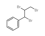 1,2,3-tribromopropylbenzene Structure