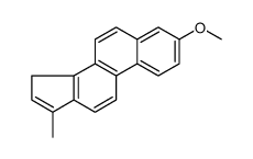 3-methoxy-17-methyl-15H-cyclopenta[a]phenanthrene Structure