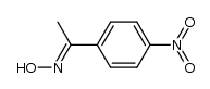 (E)-N-[1-(4-nitrophenyl)ethylidene]hydroxylamine结构式