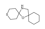 7-oxa-11-thia-14-azadispiro[5.1.58.26]pentadecane Structure