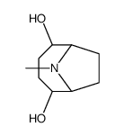 9-methyl-9-azabicyclo[4.2.1]nonane-2,5-diol结构式