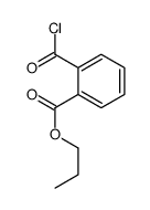 propyl 2-carbonochloridoylbenzoate Structure