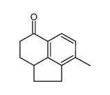 8-methyl-2,3,3a,4-tetrahydro-1H-acenaphthylen-5-one结构式